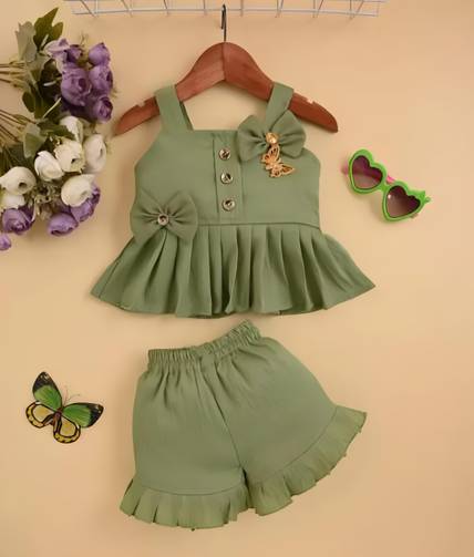 SM Avenew Store Baby Girls Casual Top Pant