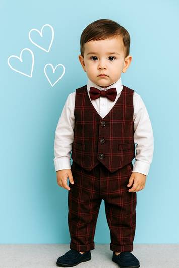 OneFeel Baby Boys Party(Festive) Jacket Pant