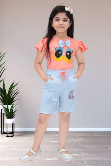 Funnyboo Girls Party(Festive) Top Pant