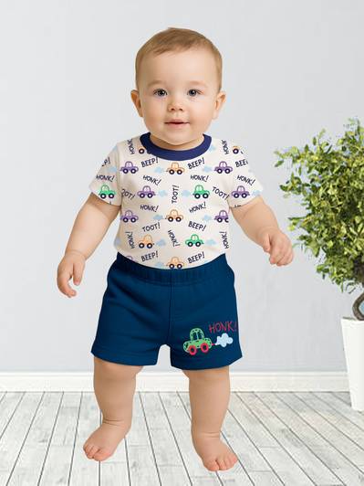 KidBee Boys & Girls Casual T-shirt Shorts
