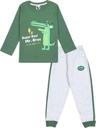 Miss & Chief Boys Casual T-shirt Pyjama