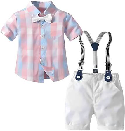 doblo Dungaree For Baby Boys & Baby Girls Printed Cotton Blend