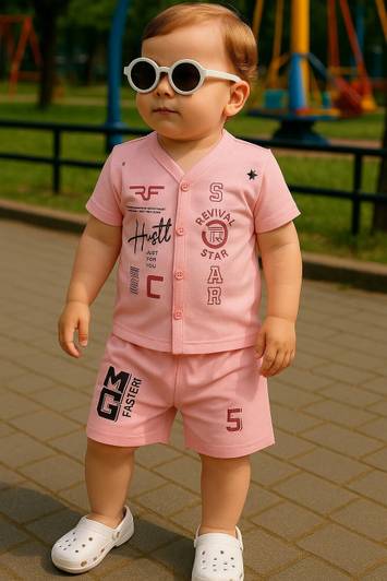 R FITWELL Baby Boys & Baby Girls Casual Vest Shorts