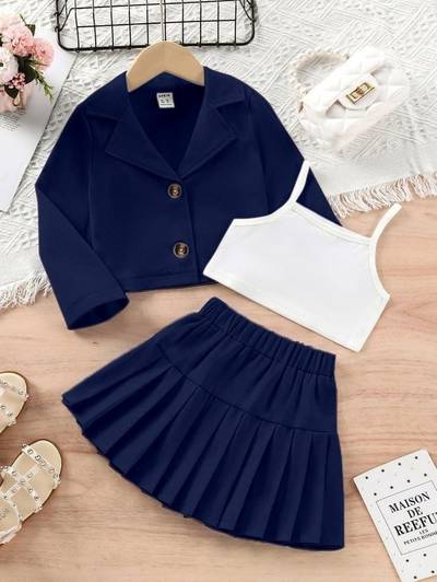 DENEEN FAB Girls Party(Festive) Jacket Skirt