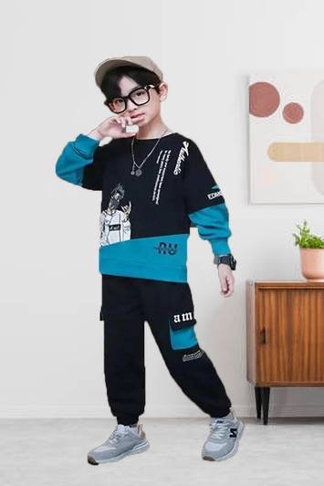 PY PINKYOU Boys & Girls Casual T-shirt Pant