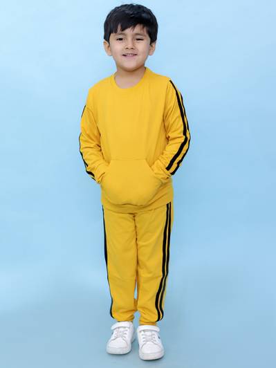 Chandrika Boys Casual T-shirt Track Pants