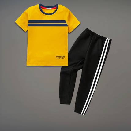 tarsier Boys Casual T-shirt Track Pants