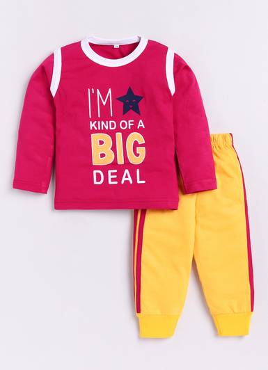 carrydreams Boys Casual T-shirt Trouser