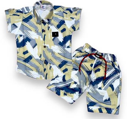 Fluemart Baby Boys Casual Shirt Pant