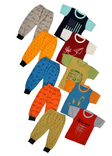 FB GROUP OF COMPANY Baby Boys & Baby Girls Casual T-shirt Track Pants