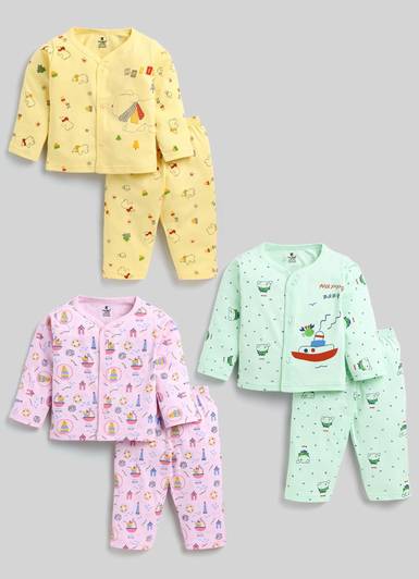 TINY BINY Baby Boys & Baby Girls Casual Top Pyjama