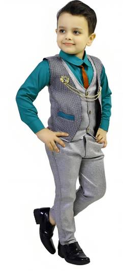 Go Berry Boys Party(Festive) Shirt Pant