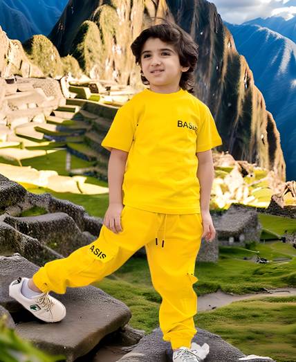 ELAN FASHION Baby Boys Party(Festive) T-shirt Pant