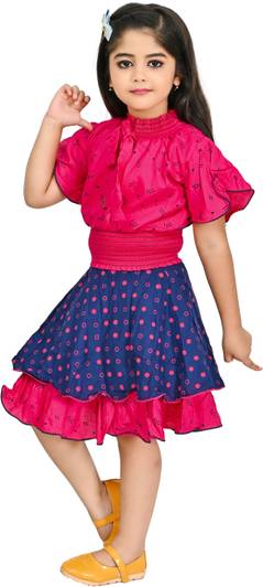 ULTINITY Girls Casual Top Skirt