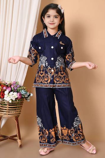 Katalyn Girls Party(Festive) Top Pant