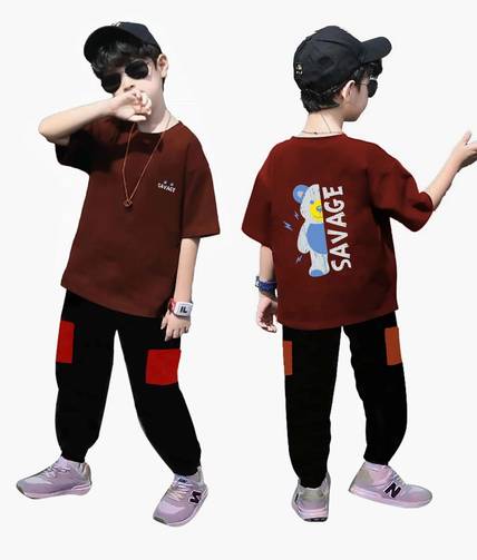 SIXER Boys Casual T-shirt Track Pants