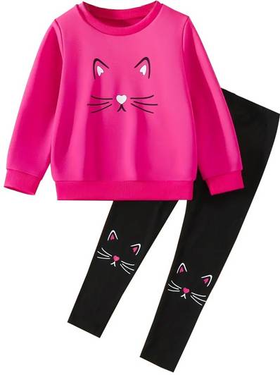 KEESOR Girls Casual Pullover Pant