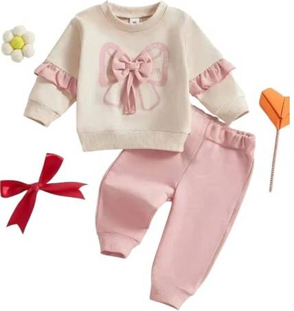 I M G FASHION Baby Girls Casual T-shirt Pant