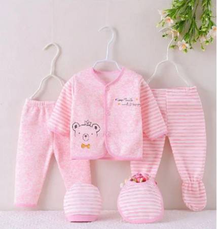 KIDS PARYANIS Baby Boys & Baby Girls Party(Festive) Sweatshirt Pant, Cap, Bib