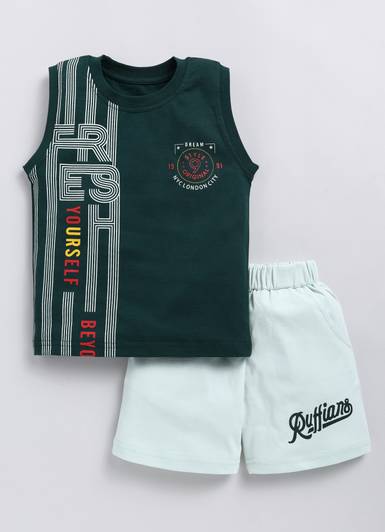 CUTOPIES Boys Casual T-shirt Shorts