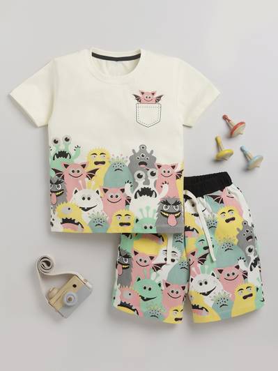 SmartRAHO Boys Casual T-shirt Shorts