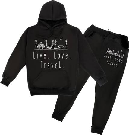 FABVIO PLUS Boys & Girls Casual Sweatshirt Sweatpant