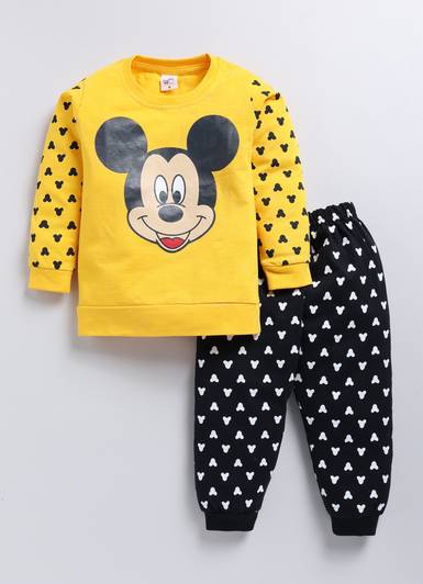 trndee Boys Mickey Casual Dress Pyjama