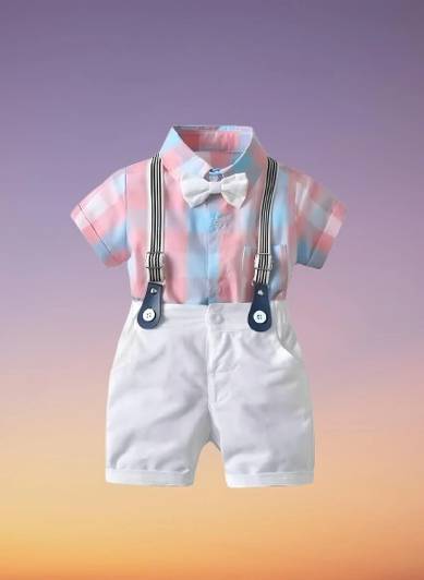KRIYU CREATION Boys Party(Festive) Shirt Shorts