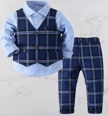 OneFeel Baby Boys Party(Festive) Jacket Pant