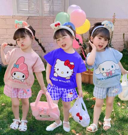 DRUZZEE Boys & Girls Casual T-shirt Shorts