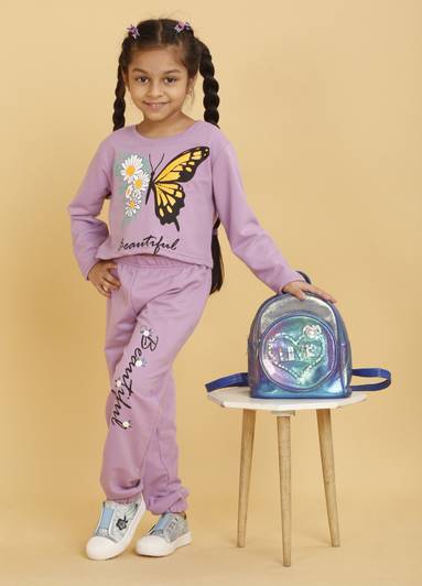 Trampoline Girls Casual Top Track Pants