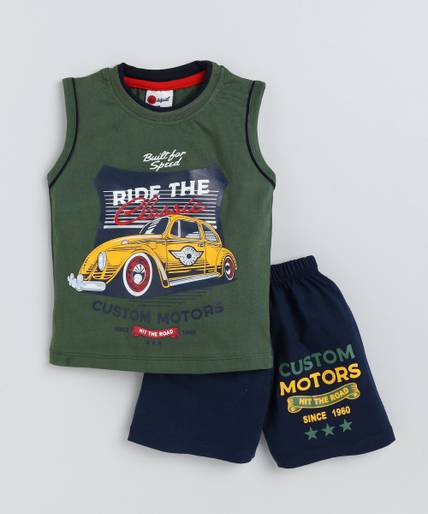 Mars Infiniti Boys & Girls Casual T-shirt Shorts
