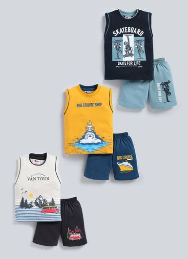 Mars Infiniti Boys Casual T-shirt Shorts