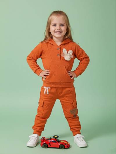KETI MINI Girls Casual Sweatshirt Pant
