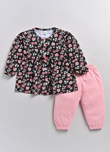 TINY BINY Baby Girls Casual Top Pant