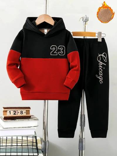 KEESOR Boys & Girls Casual Sweatshirt Sweatpant