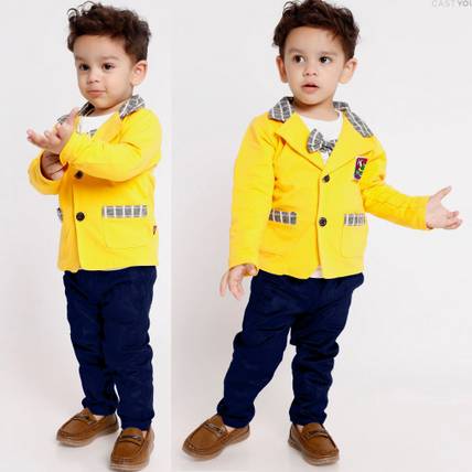 HIKUJ Boys Party(Festive) Blazer Pant