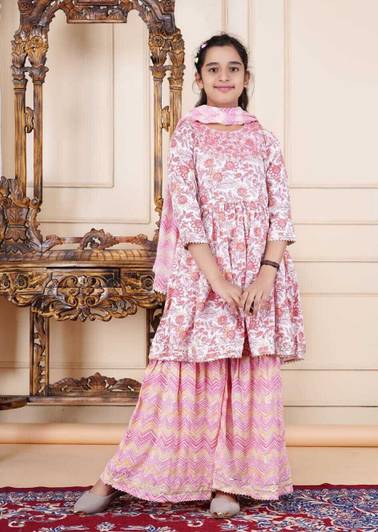 B.Tech Girls Casual Kurta Pant