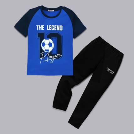 tarsier Boys Casual T-shirt Track Pants