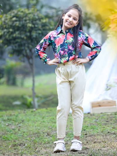 CUTIEKINS Girls Casual Top Trouser