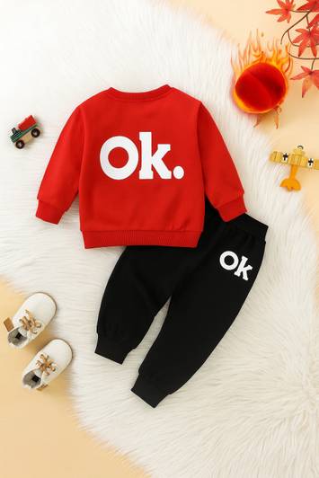 IFA COLLECTION Baby Boys Casual Sweatshirt Sweatpant