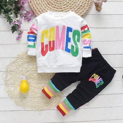 HIKUJ Boys Casual T-shirt Track Pants
