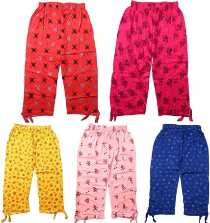 SUPER Capri For Girls Casual Printed Pure Cotton