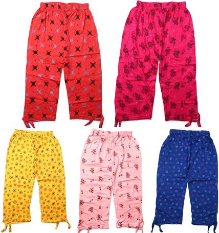 SUPER Capri For Girls Casual Printed Pure Cotton