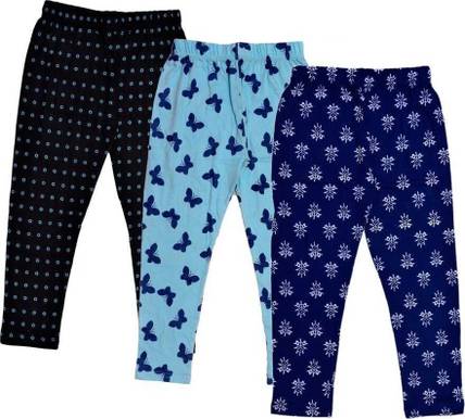 Tik Tok WEARS Capri For Girls Casual Printed Cotton Lycra Blend