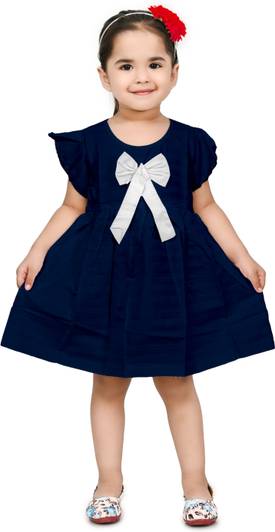 SK Fashions Indi Girls Midi/Knee Length Casual Dress