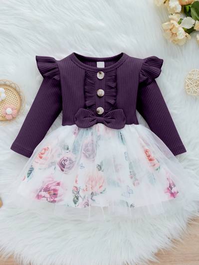 OMLI Baby Girls Midi/Knee Length Party Dress