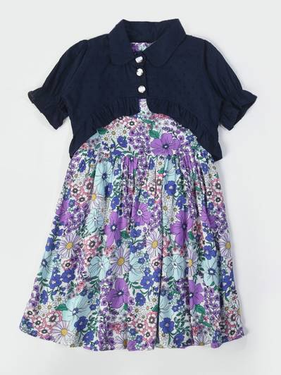 Bella Moda Girls Midi/Knee Length Casual Dress