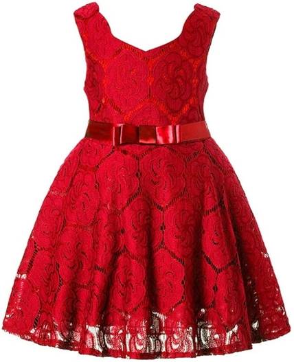 Wish littlle Girls Midi/Knee Length Party Dress