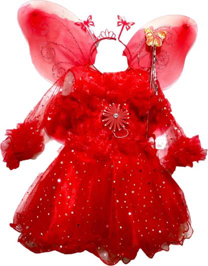 Lilions Girls Midi/Knee Length Party Dress